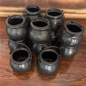 Black Cauldron Set - Home Accents